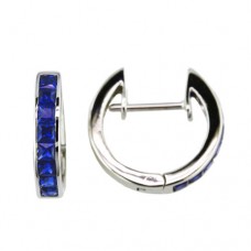 E085S Sapphire Earring