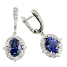 E426S Sapphire Earrings