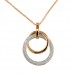 N150D Diamond and Steel Necklace