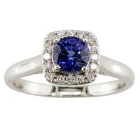 R882S Sapphire and Diamond Ring